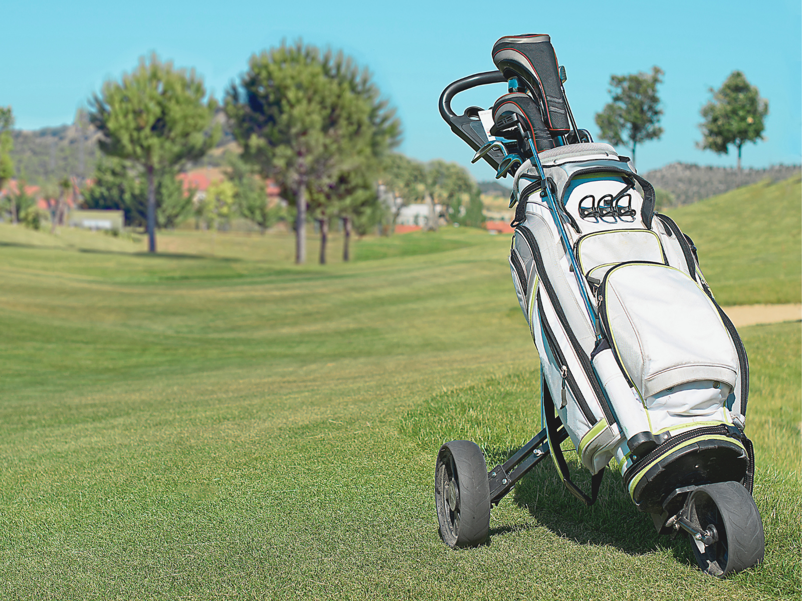 Golf Self driving bag stands blog